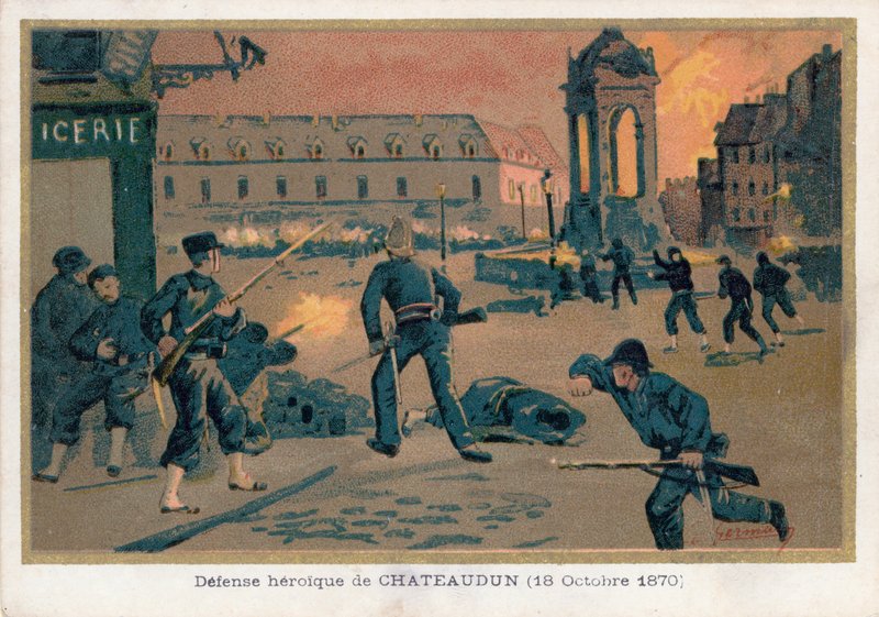 Chateaudun védelme alkotó: French School