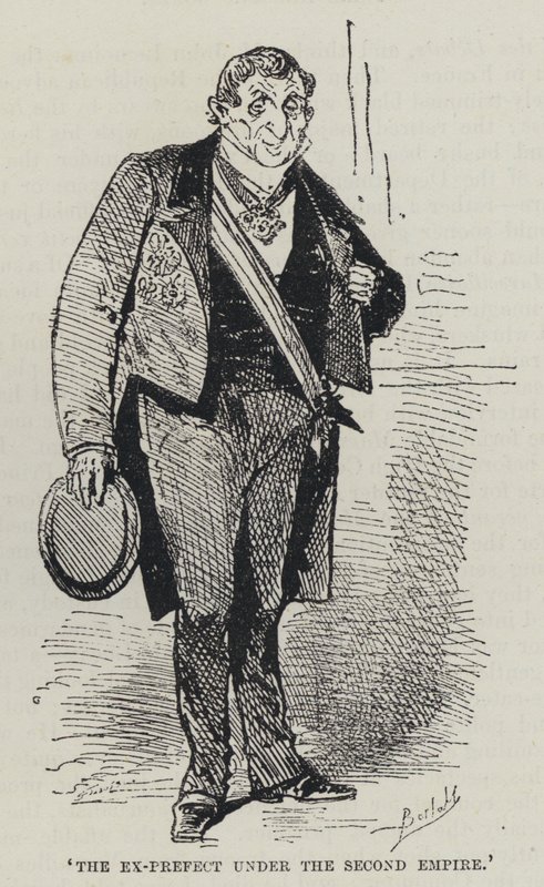 "A volt prefektus a második birodalom idején" (metszet) alkotó: French School