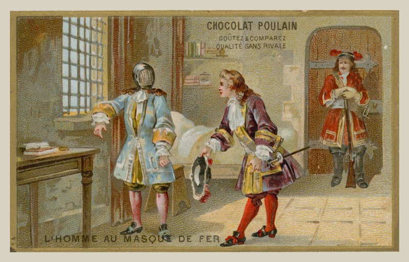 A vasmaszkos ember alkotó: French School