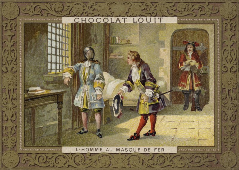 A vasmaszkos ember alkotó: French School