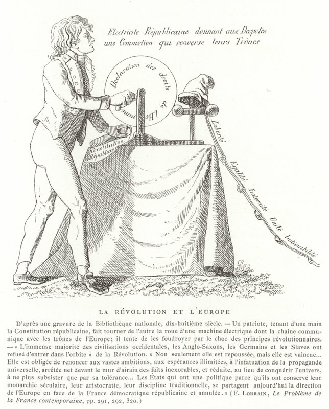 A forradalom és Európa alkotó: French School