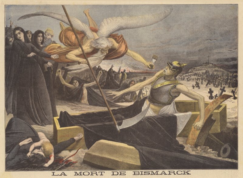 Bismarck halála alkotó: French School