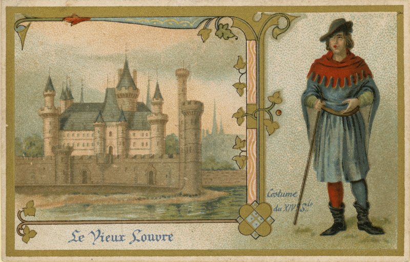 A régi Louvre alkotó: French School
