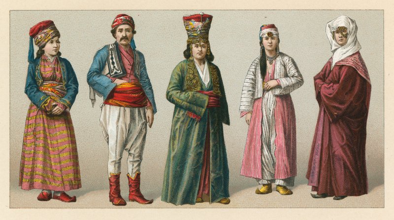 Pulyka jelmez alkotó: French School