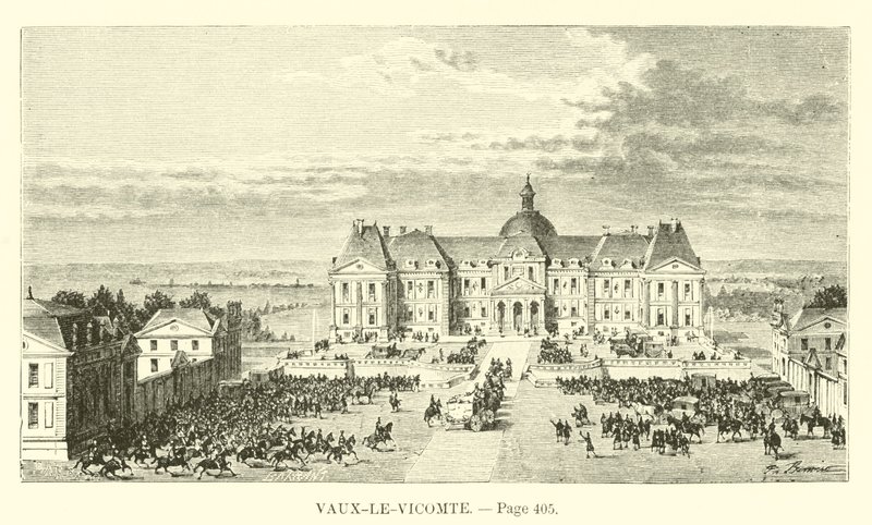 Vaux-le-Vicomte alkotó: French School