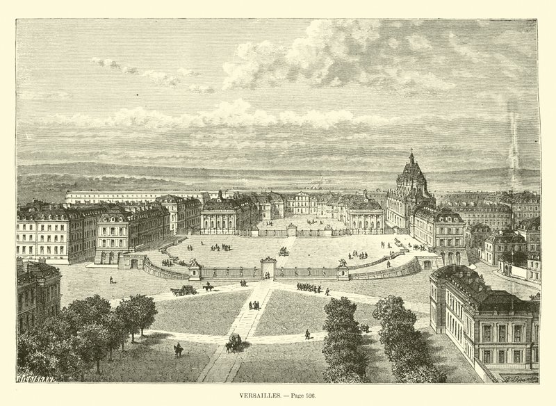 Versailles alkotó: French School