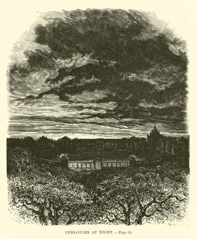 Versailles éjszaka alkotó: French School