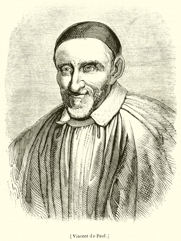 Vincent de Paul (metszet) alkotó: French School