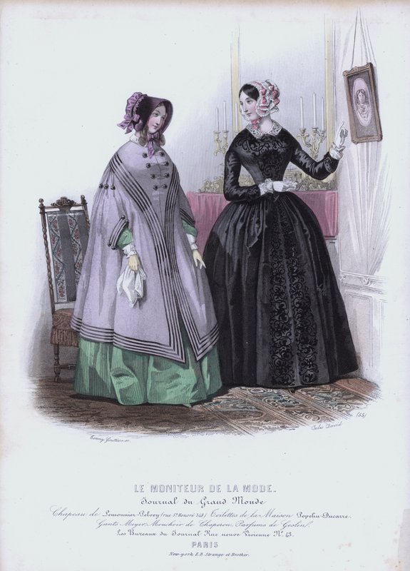 Női divatok alkotó: French School