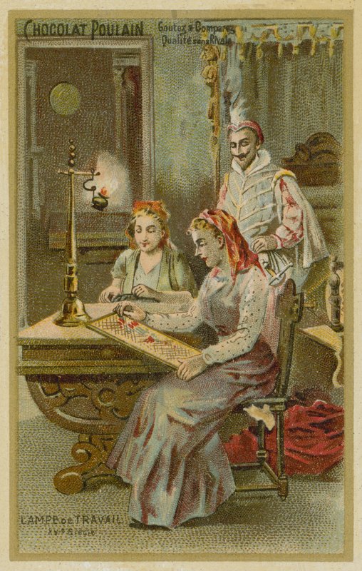 Munkalámpa, 15. század alkotó: French School