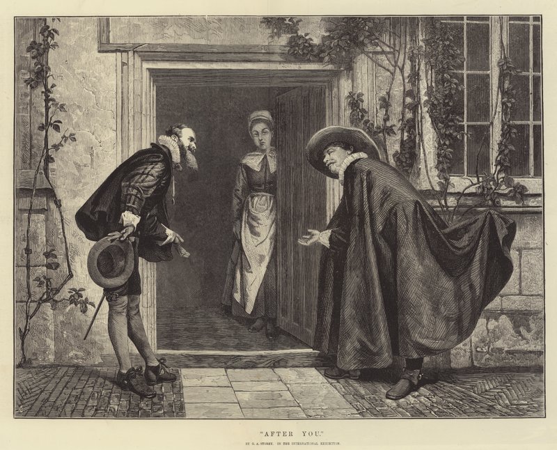 After You, a nemzetközi kiállításon alkotó: George Adolphus Storey
