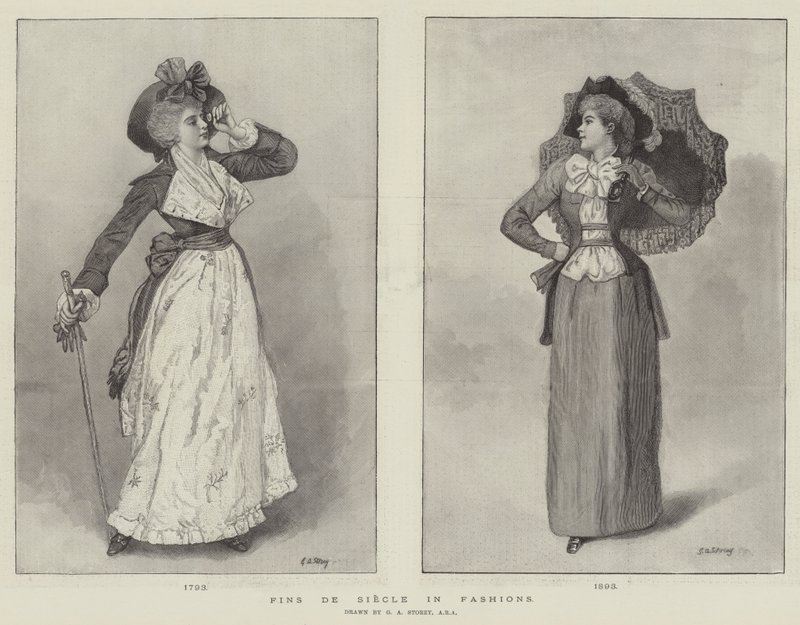 Fins de Siecle a divatban alkotó: George Adolphus Storey