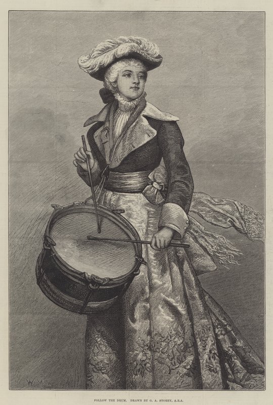 Kövesd a dobot alkotó: George Adolphus Storey