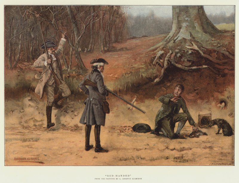 Vöröskezű (chromolitho) alkotó: George Goodwin Kilburne