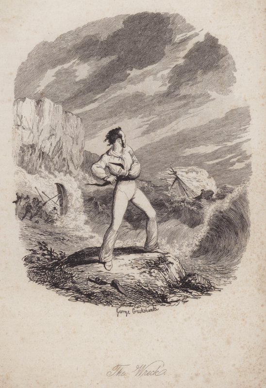 A roncs (metszet) alkotó: George (after) Cruikshank