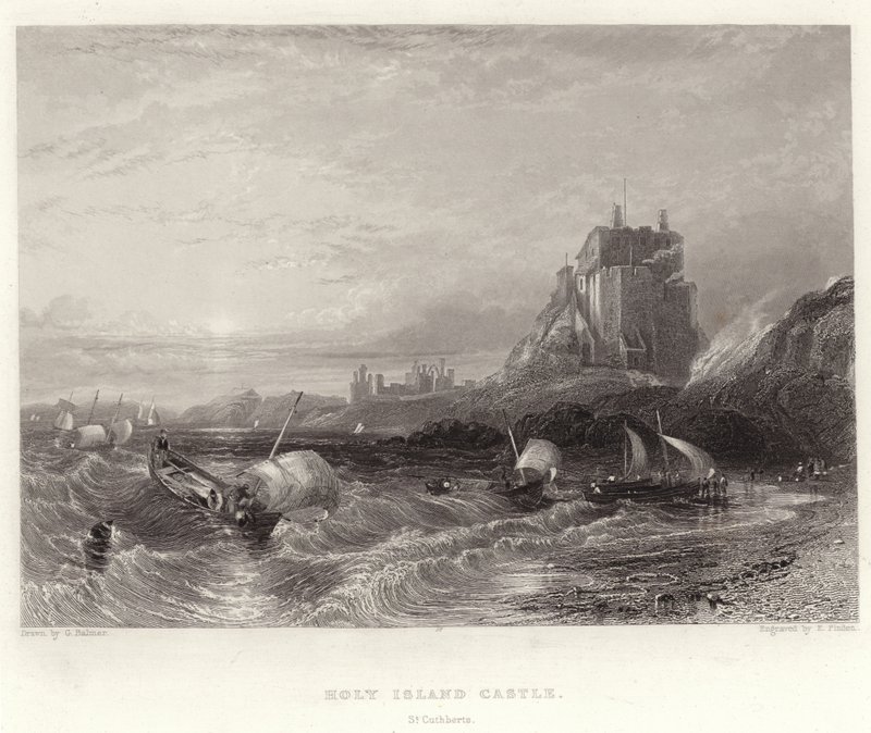 Holy Island vár, Szent Cuthberts alkotó: George Balmer