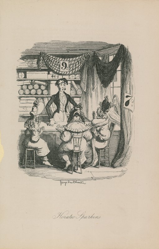 Horatio Sparkins alkotó: George Cruikshank