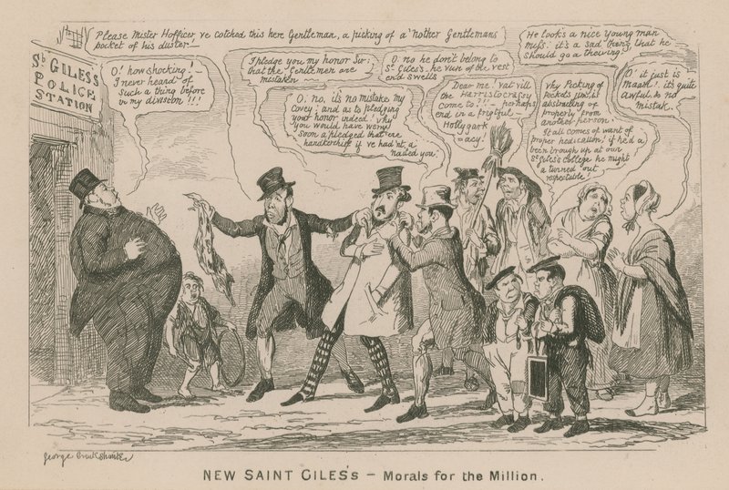 Új Saint Giles alkotó: George Cruikshank