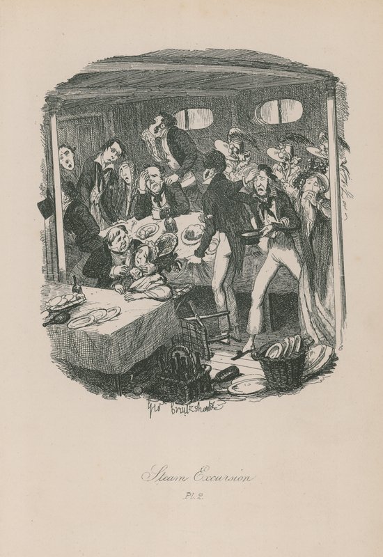 Steam kirándulás alkotó: George Cruikshank