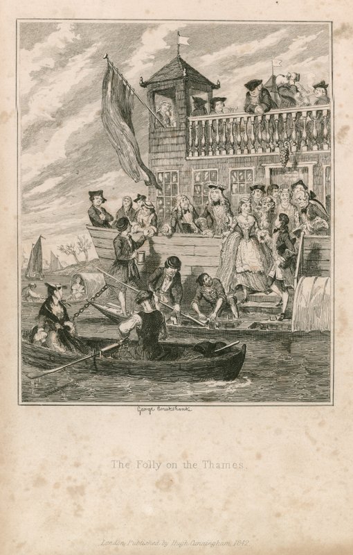 A Bolond a Temzén alkotó: George Cruikshank