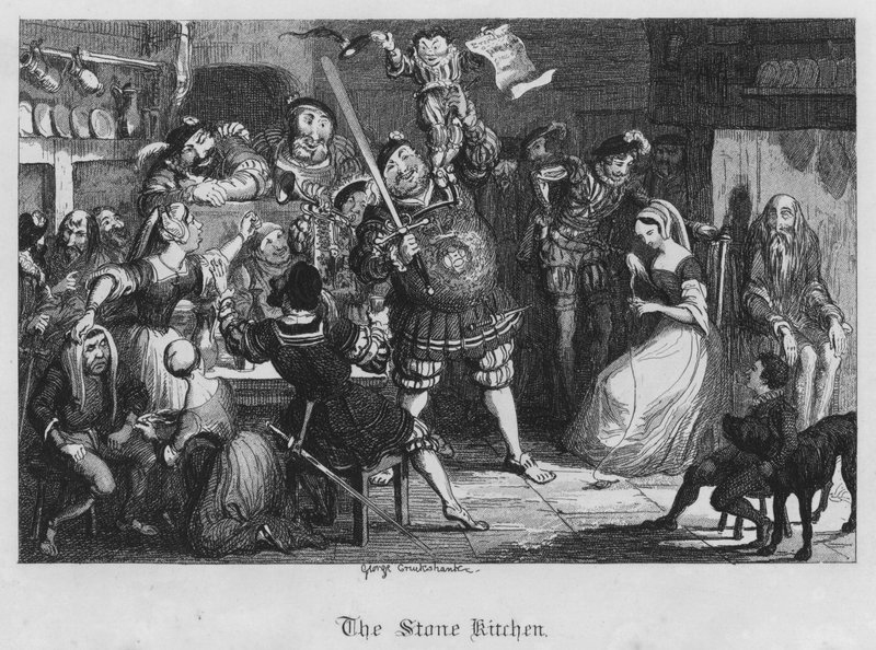 A kőkonyha (metszet) alkotó: George Cruikshank
