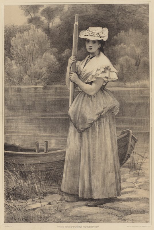 A révész lánya alkotó: George Dunlop Leslie