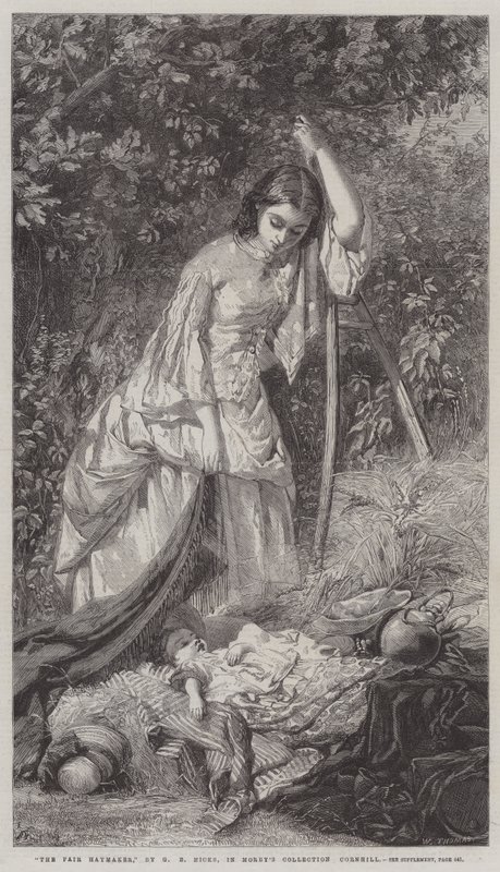 A Fair Haymaker alkotó: George Elgar Hicks