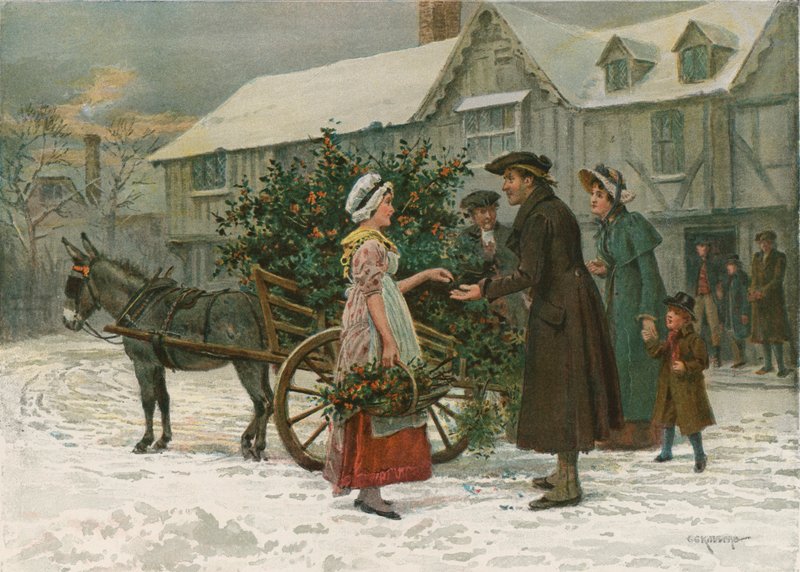 A Holly Cart alkotó: George Goodwin Kilburne