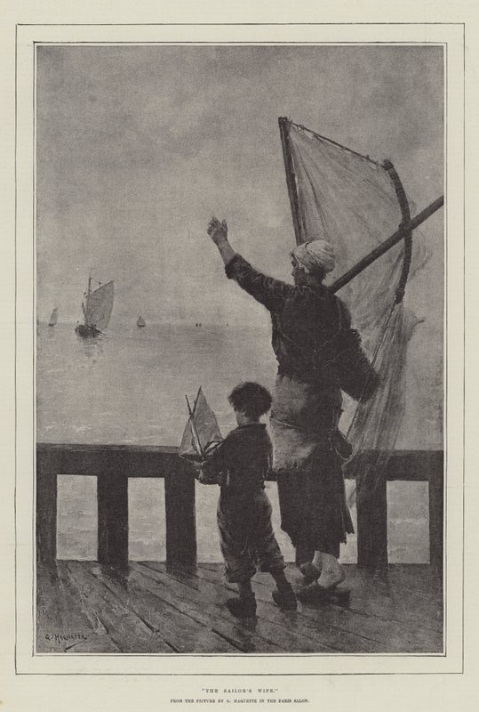 A tengerész felesége alkotó: George Haquette