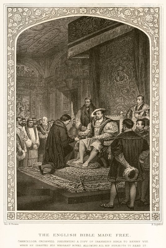 Az angol Biblia szabaddá vált alkotó: George Housman Thomas