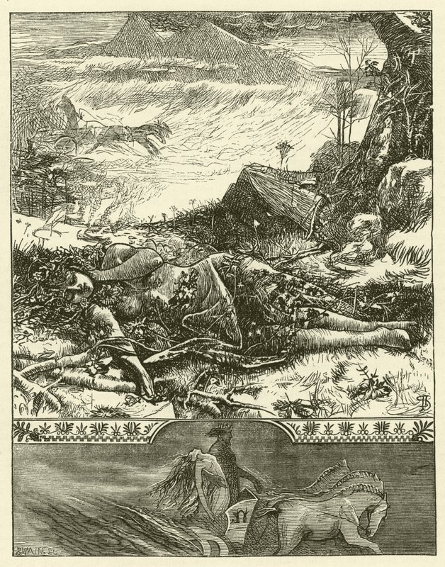 Proserpina (metszet) alkotó: George John Pinwell
