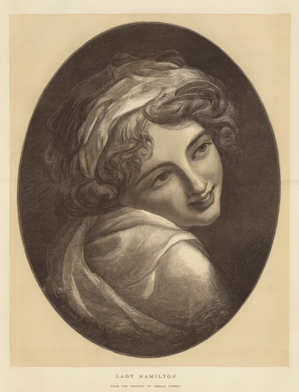 Lady Hamilton alkotó: George Romney
