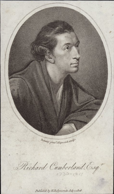 Richard Cumberland alkotó: George Romney