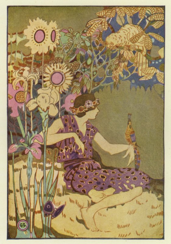 Nyárnak hívják (színes litho) alkotó: George Sheringham