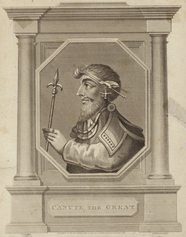 Nagy Cnut alkotó: George Vertue