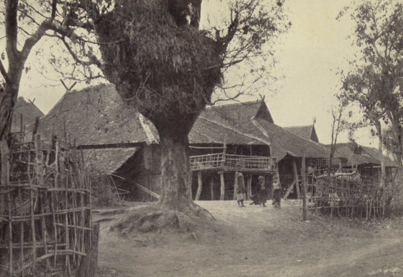Burma: In Kengtung (f/w fotó) alkotó: Georges Bertin Scott
