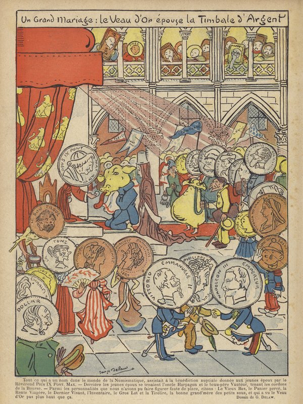 Illusztráció Le Rire alkotó: Georges Delaw