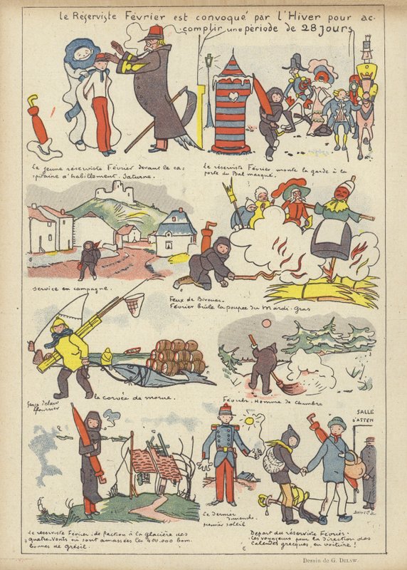 Illusztráció Le Rire alkotó: Georges Delaw