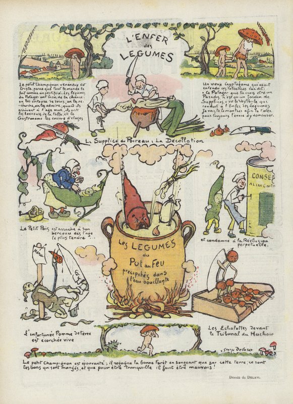 Illusztráció Le Rire alkotó: Georges Delaw