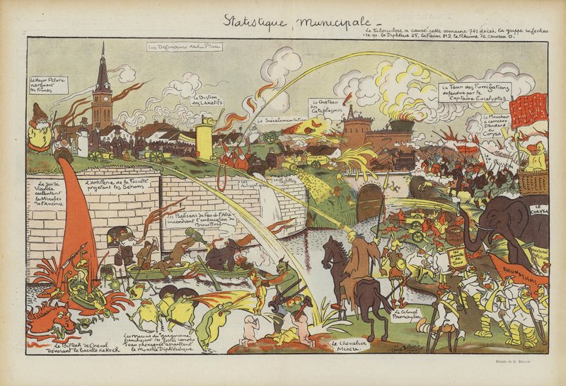 Illusztráció Le Rire alkotó: Georges Delaw