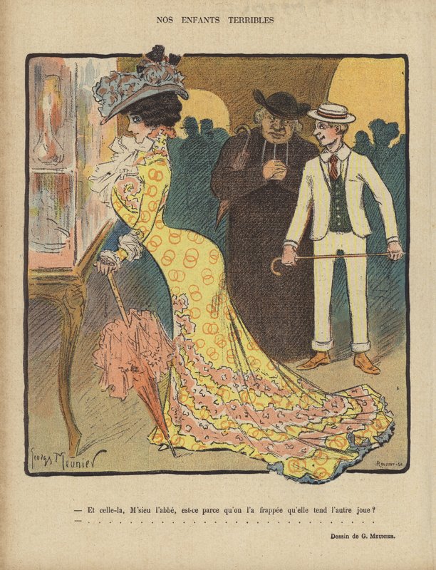 Illusztráció Le Rire alkotó: Georges Meunier