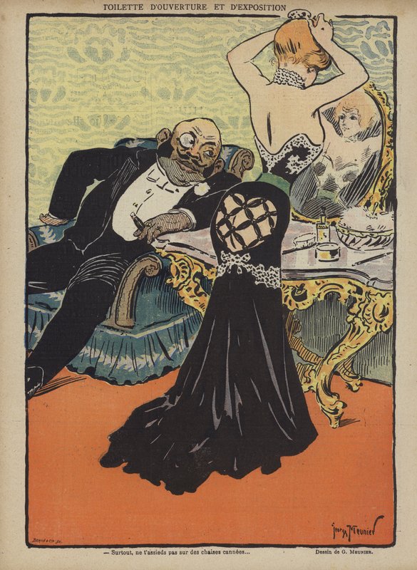 Illusztráció Le Rire alkotó: Georges Meunier