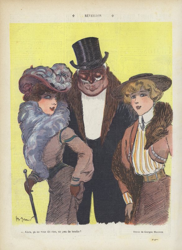 Illusztráció Le Rire alkotó: Georges Meunier
