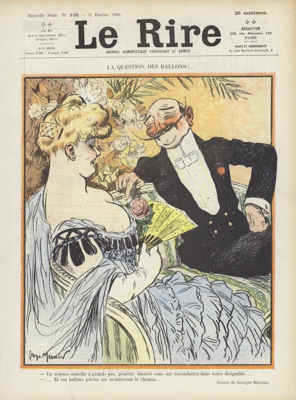 Illusztráció Le Rire alkotó: Georges Meunier