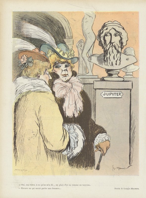 Illusztráció Le Rire alkotó: Georges Meunier