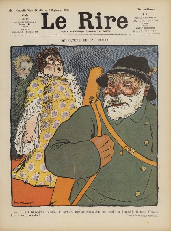 Illusztráció Le Rire alkotó: Georges Meunier