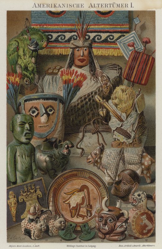 Amerikai régiségek alkotó: German School