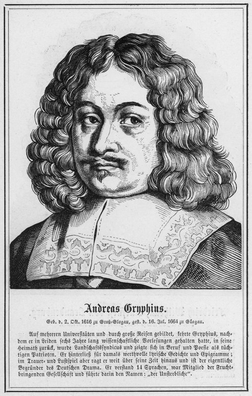 Andreas Gryphius (metszet) alkotó: German School