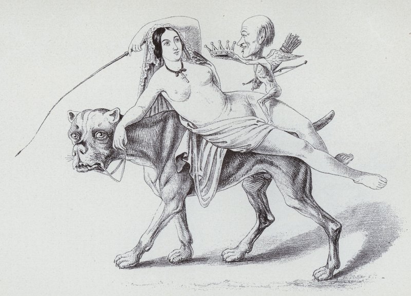 Ariadne a Boron (litho) alkotó: German School