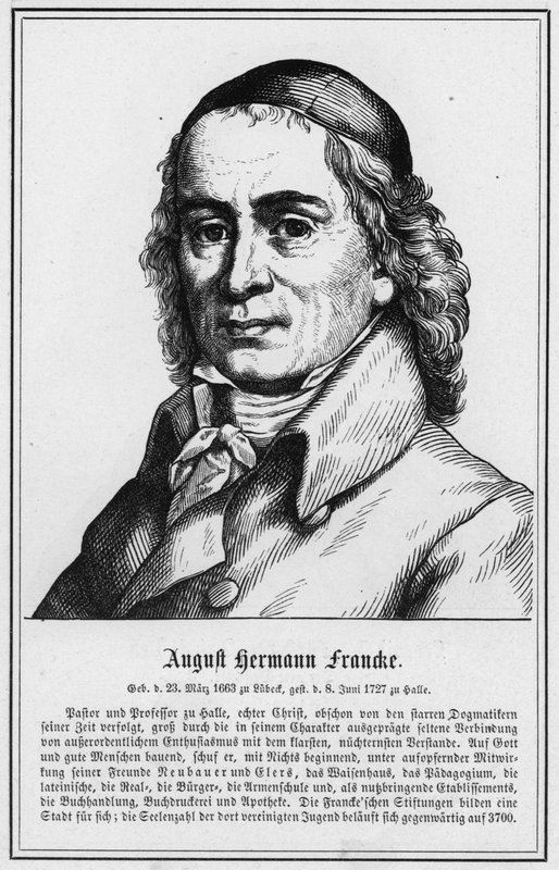August Hermann Francke (metszet) alkotó: German School